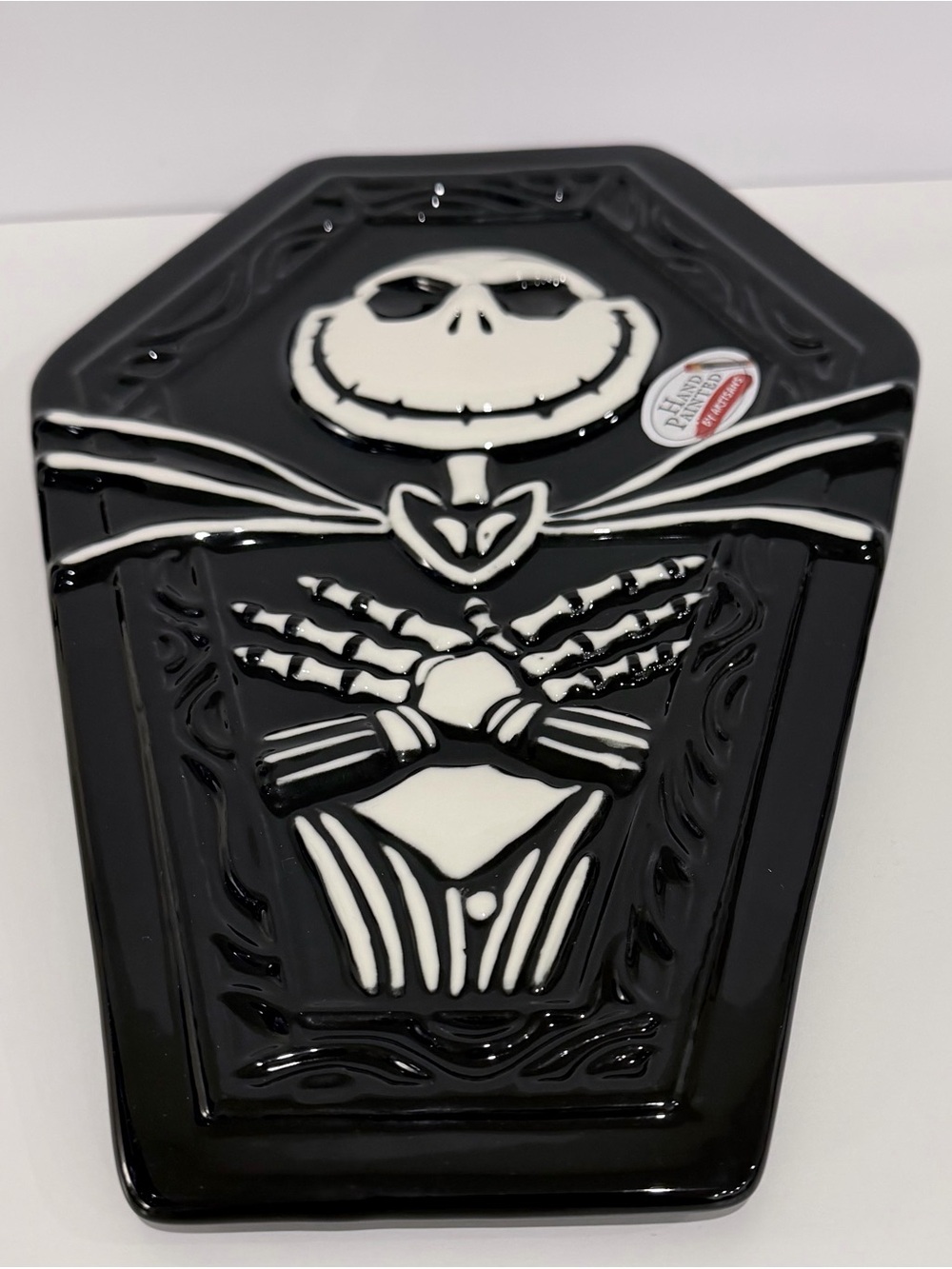 The Nightmare Before Christmas Jack Skellington Coffin Dish - Black